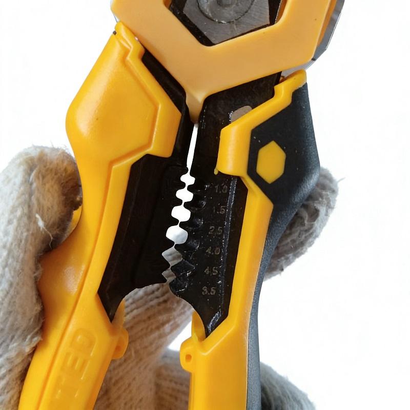 9 İnç Çok Fonksiyonlu Kombinasyon Pense Tel Kesici | Çok Amaçlı El Pensesi - Görsel 4