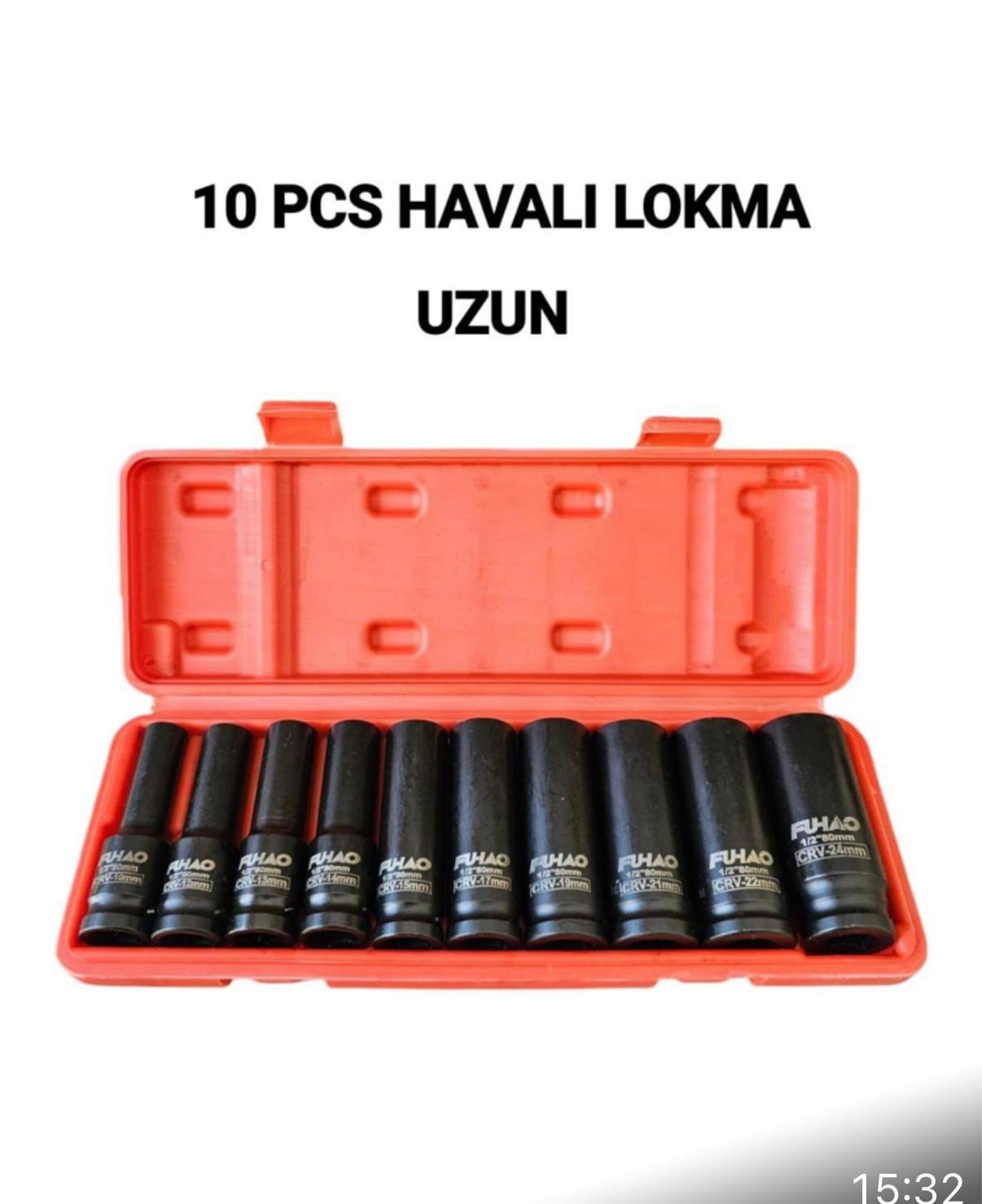 Havalı Uzun Lokma Setleri10 Pcs